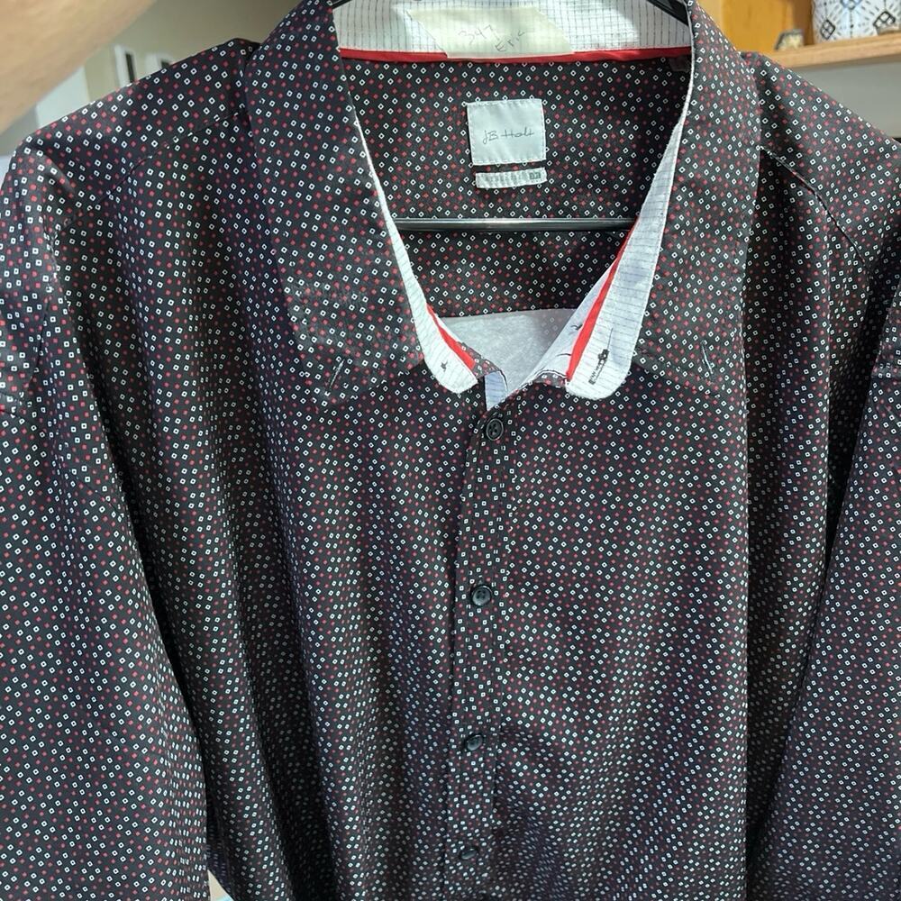JB Holt men’s size 3 XL athletic fit button-down shirt